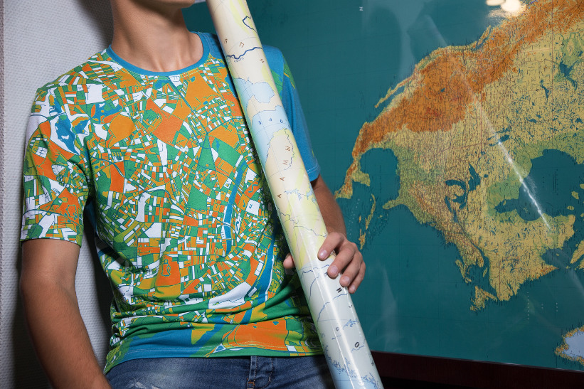 MapOnShirt all-over-printed Tshirt with map design2